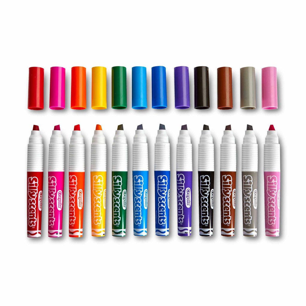 Bộ 12 bút lông Crayola Silly Scents Đầu tam giác - 588199