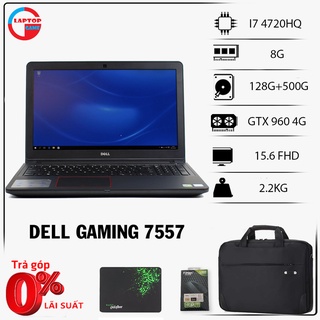 Laptop siêu khủng game dell 7557 core i5 4200h, gtx 960 4g, laptop chơi game cơ bản đồ họa