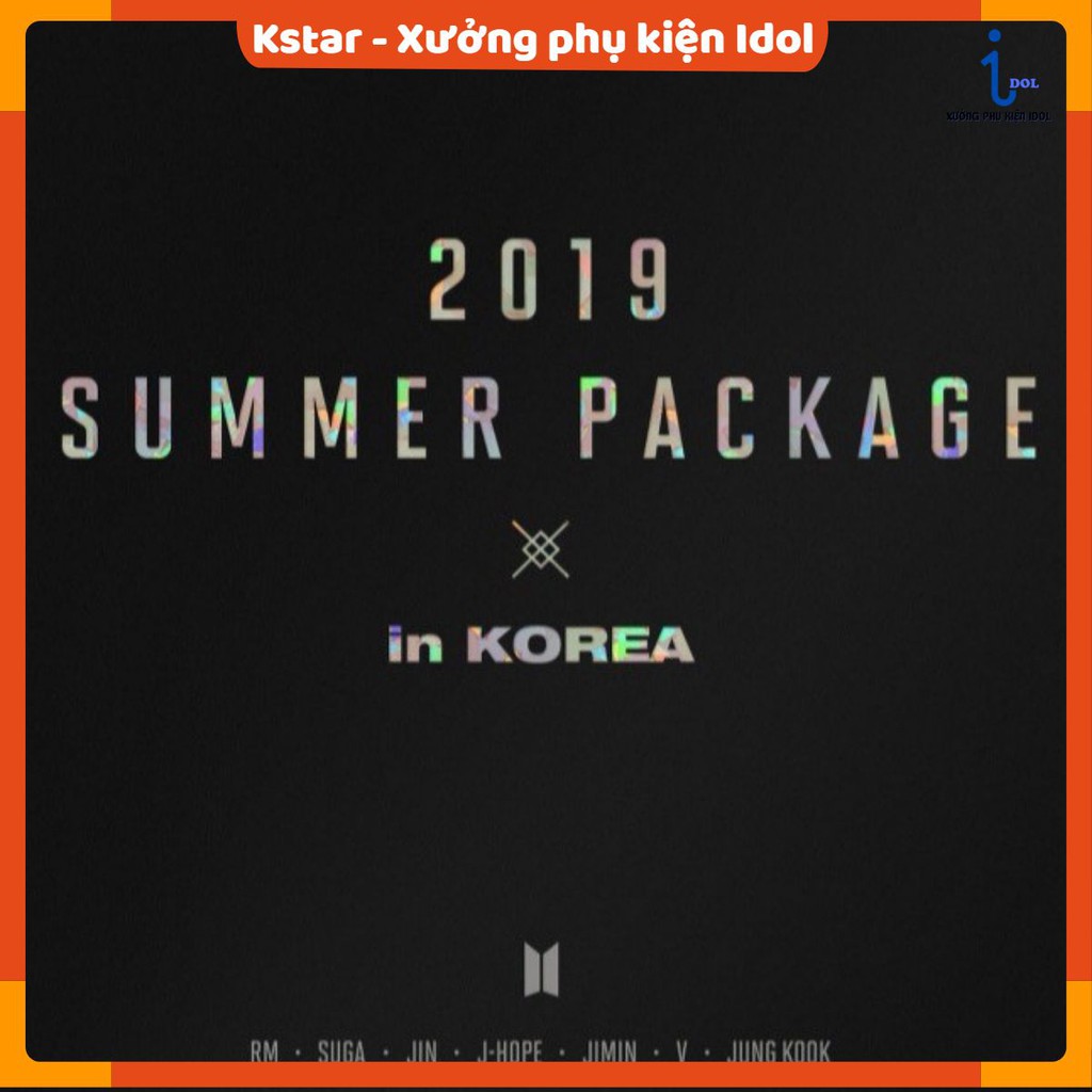 [Hàng sẵn] Bán lẻ combo quà tặng mùa hè Summer package được chọn thành viên