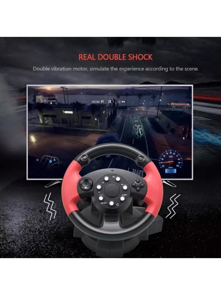 Tay Cầm Dạng Vô Lăng Chơi Game Cho Ft33D3 D7 Series Ps 3 / Ps 2 / Pc