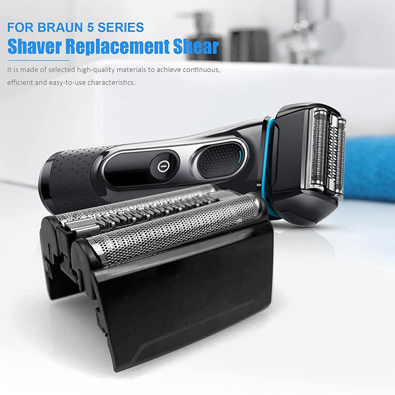 [Hàng mới về] Đầu dao cạo râu thay thế cho Braun 52B Series 5 5020S 5030 5030S 5040S 5050 50CC 5070 5070Cc90 50 C5748