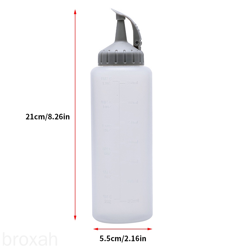 Bình Nhựa Đựng Nước Sốt / Mật Ong / Dầu Ăn Có Nắp Đậy Tiện Dụng Cho Nhà Bếp