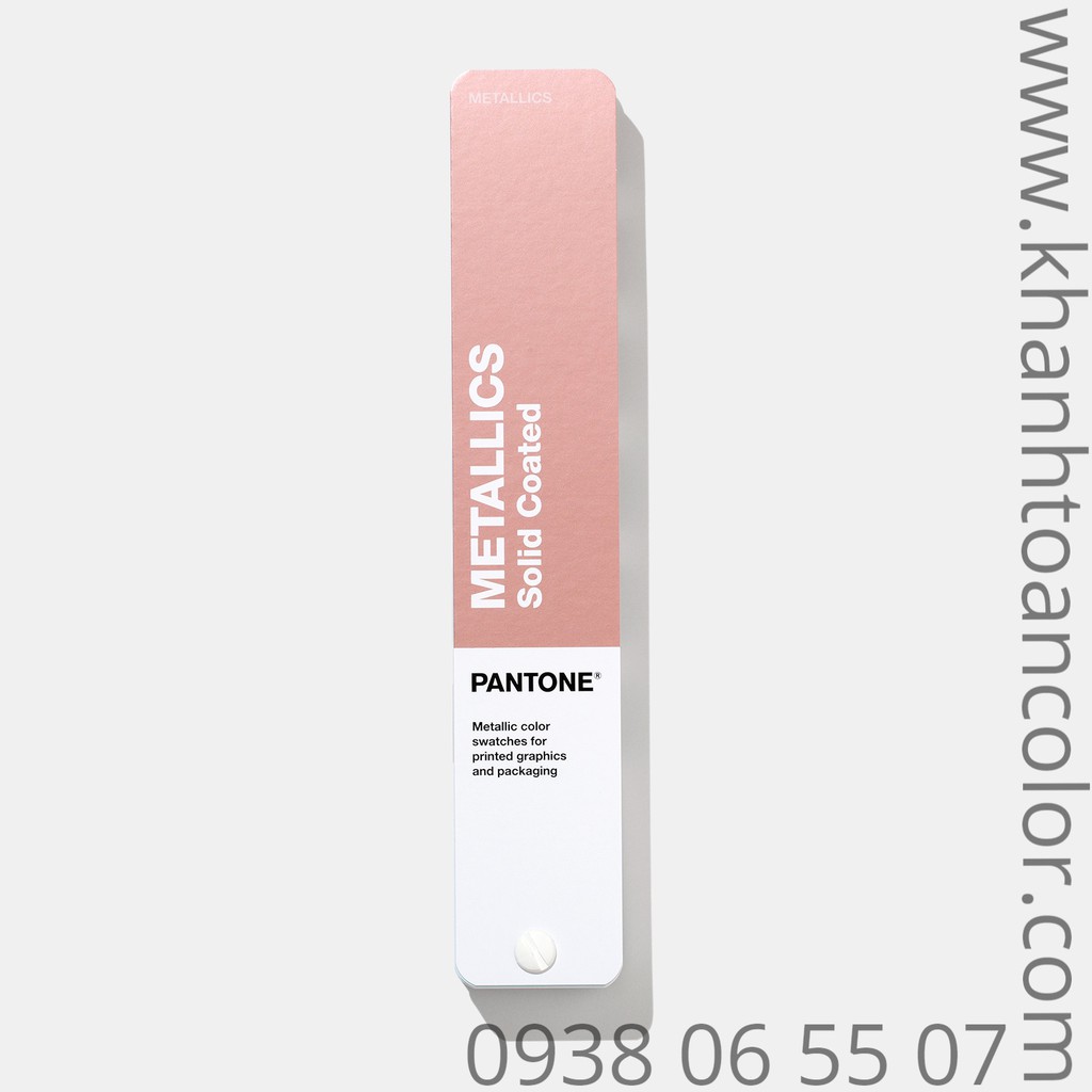 (CHÍNH HÃNG) Bảng màu Pantone Metallics Coated GG1507A - 655 màu PMS đầu 8 và 10 - Phiên bản năm 2021 - Từ PANTONE LLC