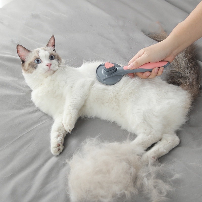 LƯỢC CHẢI LÔNG 2 MẶT CHO CHÓ MÈO