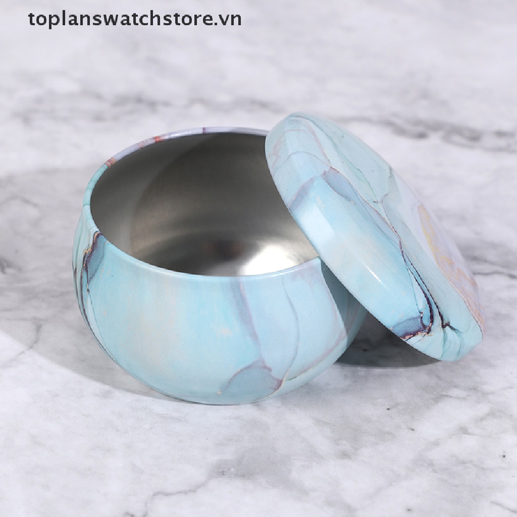 Hộp Thiếc Rỗng Đựng Nến Thơm Trang Trí Nhà Cửa / Tiệc Tùng
