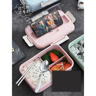 Hộp đựng cơm 3 ngăn kèm túi đựng