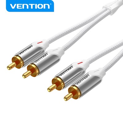 Vention Cáp Chuyển Đổi 2RCA Sang 2RCA Cho Loa / DVD / CD