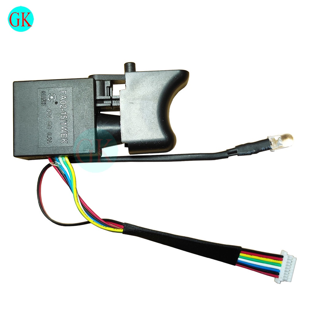 Công tắc máy khoan pin không chổi than có đảo chiều mẫu 1 [K-13-02]