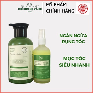 Combo Dầu gội bưởi + Tinh dầu bưởi Nga Hoàng