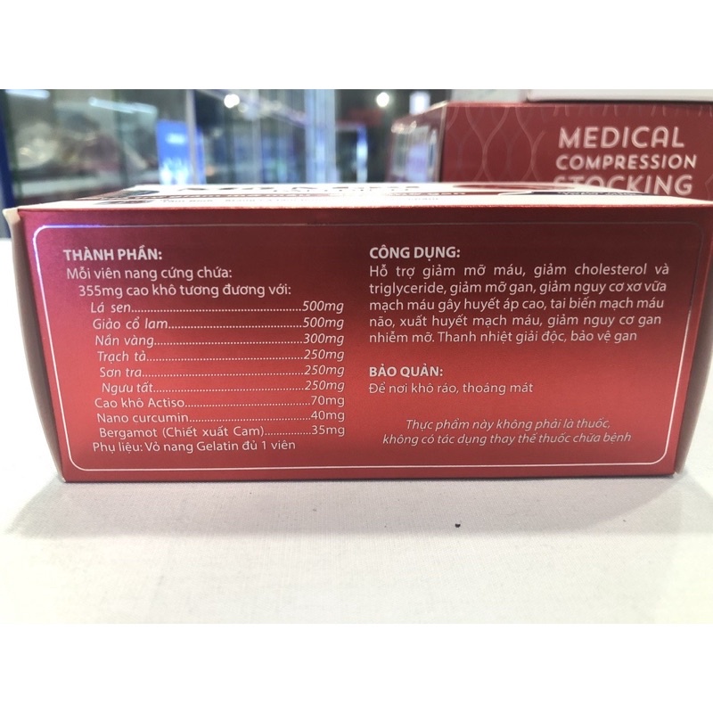 Mỡ Máu Tâm Bình Hỗ trợ giảm mỡ máu, giảm cholesterol và triglyceride
