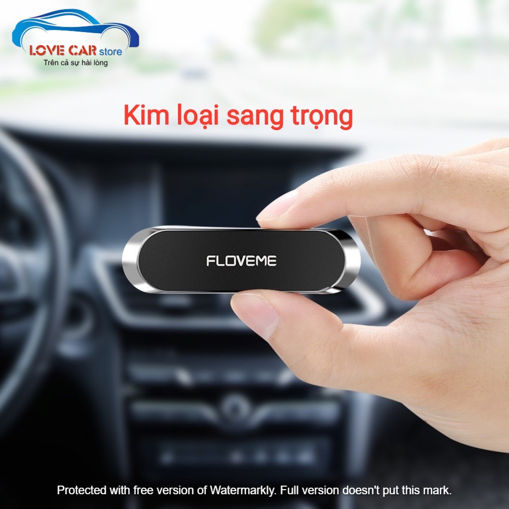 Giá đỡ hít nam châm từ tính + đã kèm miếng dán
Đế hít điện thoại ô tô xe hơi kim loại cao cấp FLOVEME |NgaAnh