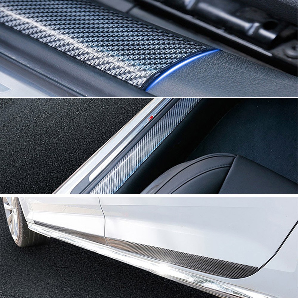 Miếng dán cao su carbon chống trầy chống va đập cho cửa xe hơi CB006 | BigBuy360 - bigbuy360.vn