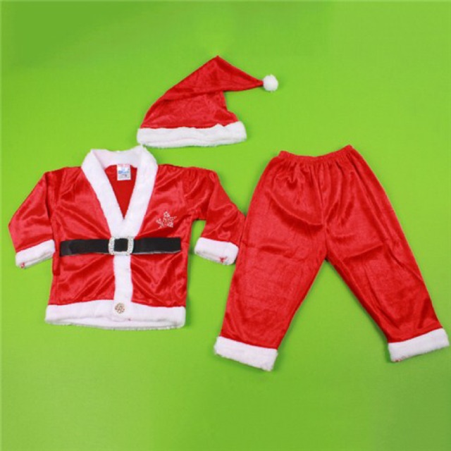 Quần áo Noel nhung đẹp ( cho bé 0-15 tuổi)