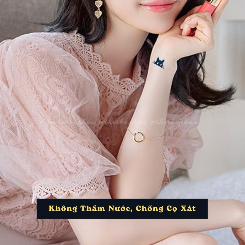 Hình Xăm Tạm Thời Thảo Dược 15 Ngày Không Thấm Nước Mồ Hôi Thethathuu HC024