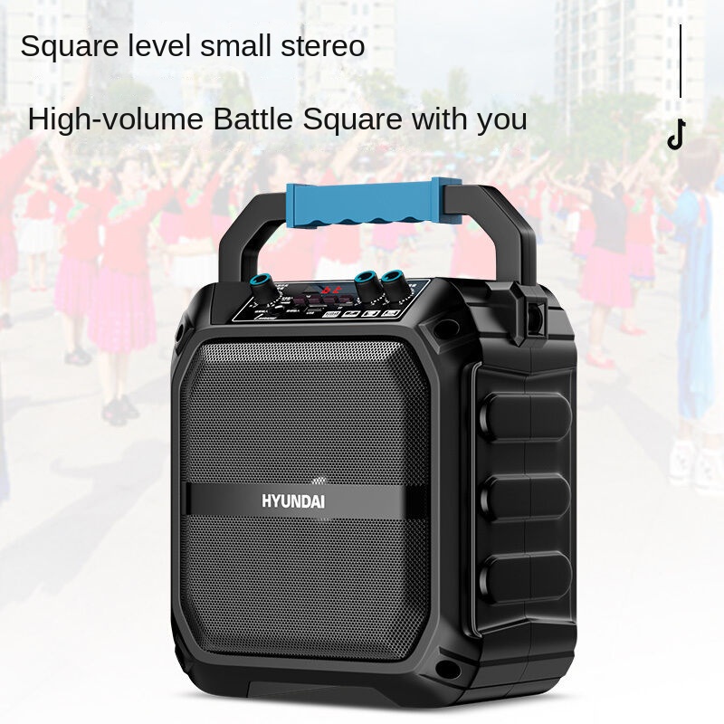Loa Bluetooth Không Dây Siêu Trầm Kích Thước 6.5 Inch Hỗ Trợ Thẻ Nhớ TF/Us Hát Karaoke