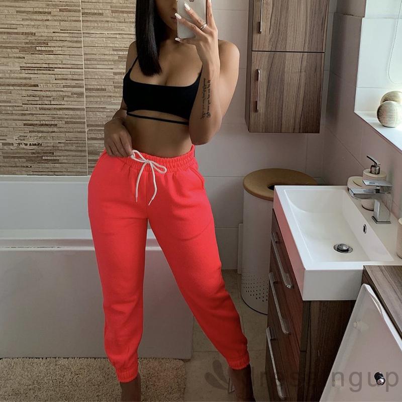 Quần dài lưng cao thời trang cho nữ