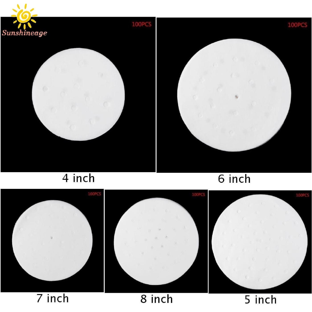 Set 100 Giấy Lót Hấp Bánh Chống Dính Tiện Dụng