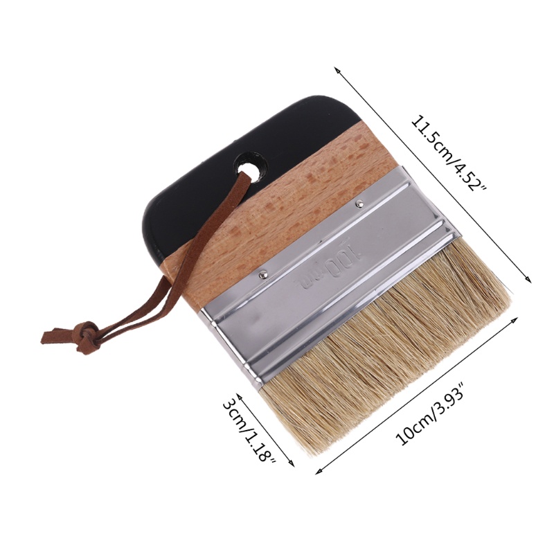 Cọ Đánh Phấn Vẽ Tay Cầm Bằng Gỗ Tiện Dụng