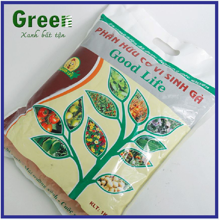 Phân bón hữu cơ vi sinh gà Goodlife_ 1kg - Goodlife