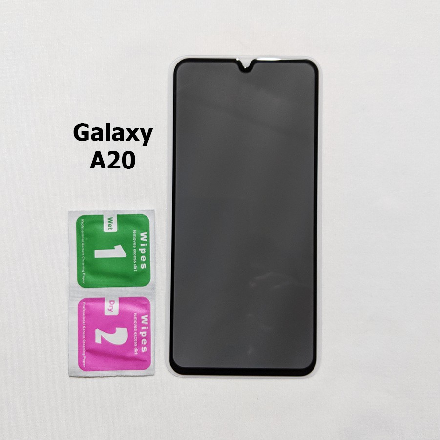 Kính cường lực chống nhìn trộm Galaxy A20