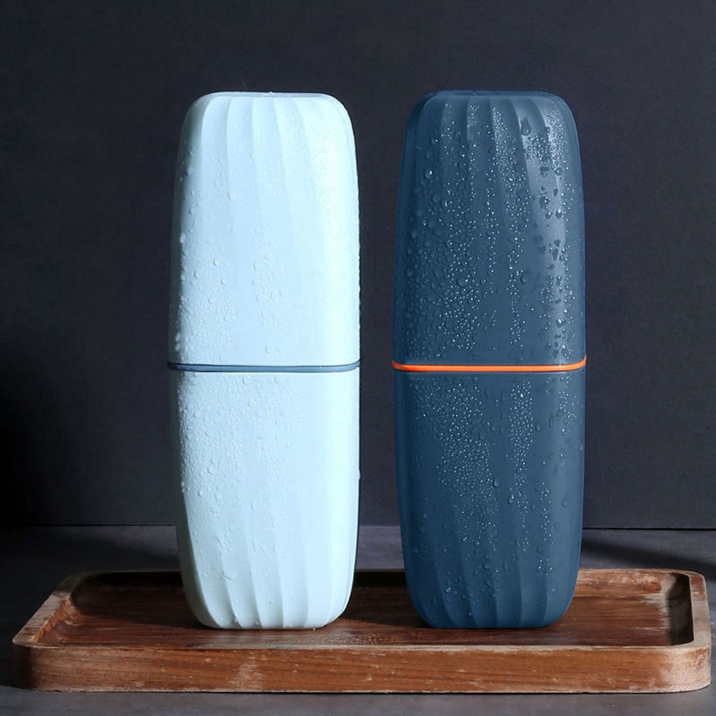 Hộp đựng bàn chải đánh răng có nắp đậy tiện dụng