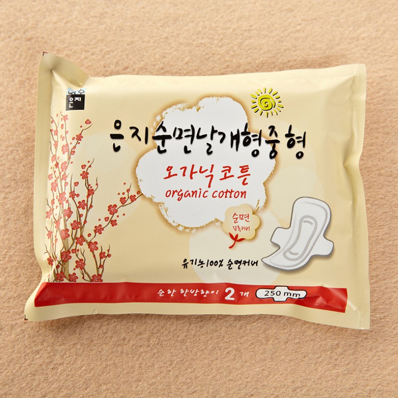 Băng vệ sinh  Hàn Quốc Organic Cotton siêu thấm hút 250mm