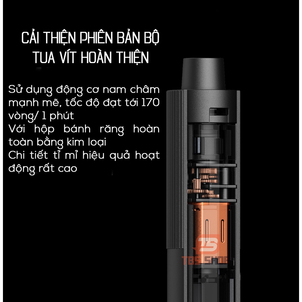 Bộ tua vít Xiaomi Mijia Wiha điện đa năng 24 đầu vít chi tiết