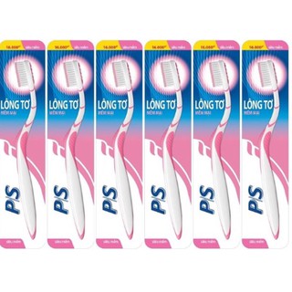 Vỉ 6 Chiếc Bàn Chải Ps Chỉ Tơ Mềm Mại