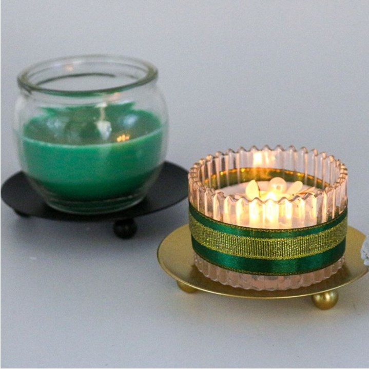 Giá Đỡ Đèn Cầy Bằng Sắt Nghệ Thuật Phong Cách Mỹ Trang Trí Tiệc Cưới/ Tiệc
