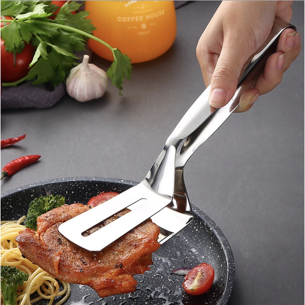 XẺNG GẤP THỨC ĂN TIỆN LỢI INOX 304 FOOD CLIP - BỘ 2 CÁI