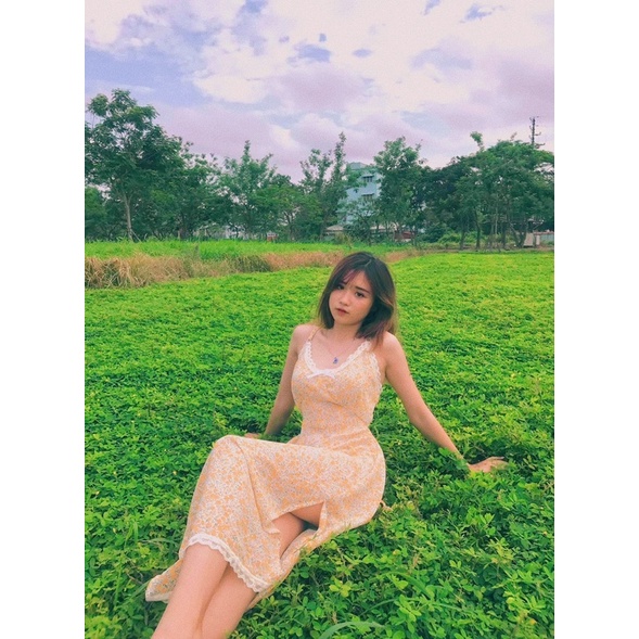 Floral Dress (vàng toả nắng)