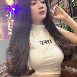 Áo kiểu ba lỗ ngược dáng croptop