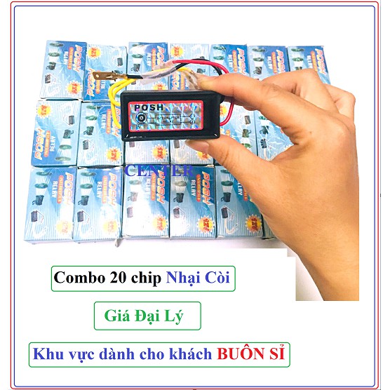 [Mã LIFEAU5SALE giảm 10% đơn 50K] Combo 20 chip nhại còi loại tốt