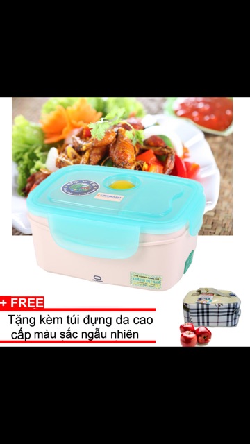 Cặp lồng Cơm cắm điện Komasu-Tặng thìa đũa