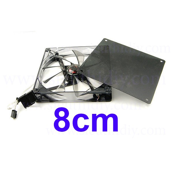 Lưới vuông 8cm lọc bụi cho quạt bằng nhựa PVC
