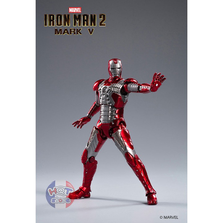 Mô hình iRon Man Mark V ZD Toys chính hãng tỉ lệ 1/10 (Mark 5)