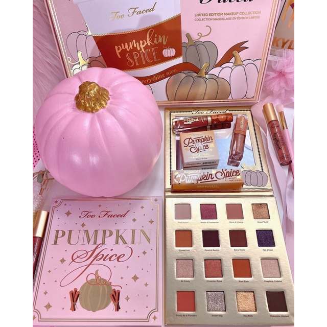 Bảng mắt tách set Too Faced Pumpkin And Everything Nice phiên bản Limited Fullsize