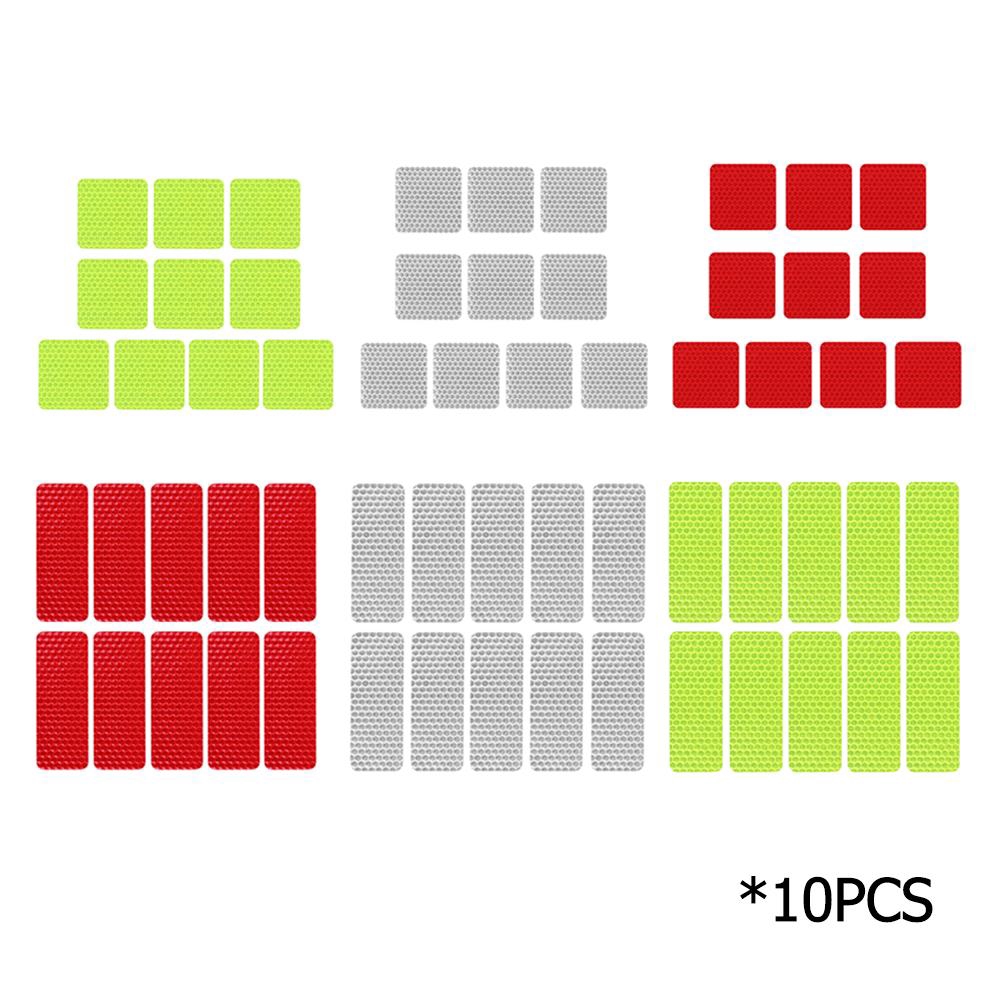 10 miếng dán phản quang cảnh báo an toàn cho xe hơi