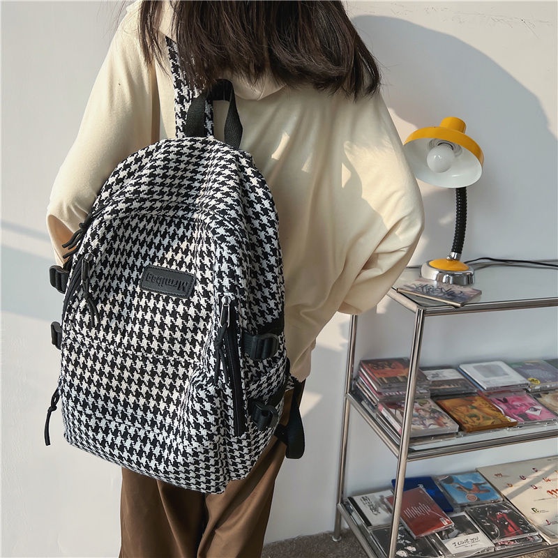 Ba Lô Học Sinh Phong Cách niche Đơn Giản Hoang Dã Chính Hãng Cho Nữ Sinh Trung Học