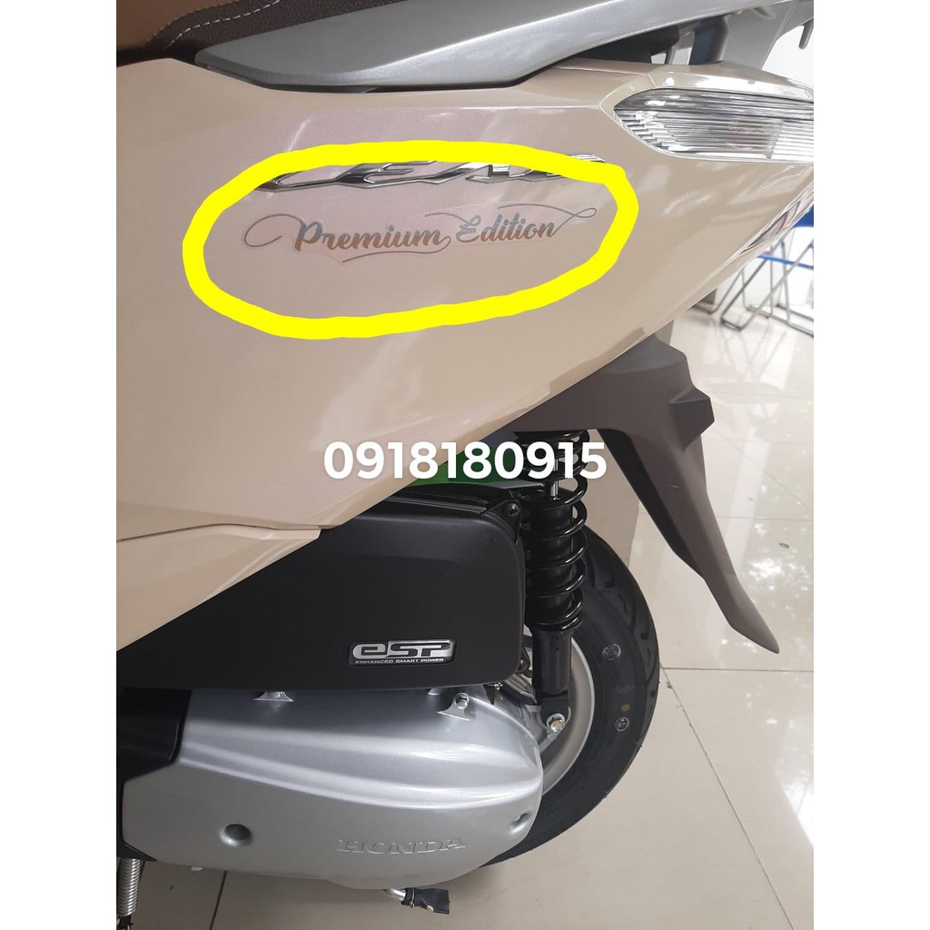 [Mã LIFEXANH03 giảm 10% đơn 500K] tem premium edition honda tem ốp sườn honda lead 125 giá 1 tem