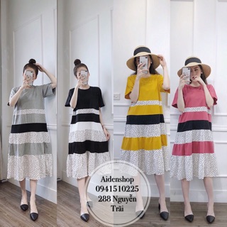 VÁY BẦU 2019 ĐẸP DÀI RỘNG SUÔNG