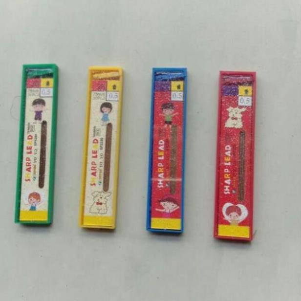 Hộp ngòi chì bấm ruột chì kim vàng giá rẻ