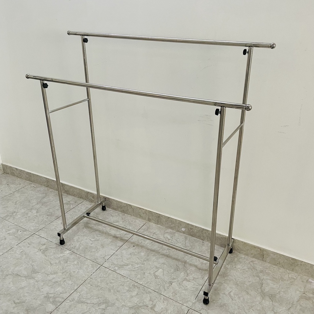 Sào treo quần áo, sào treo đồi đôi inox cao cấp không khoen kích thước ...