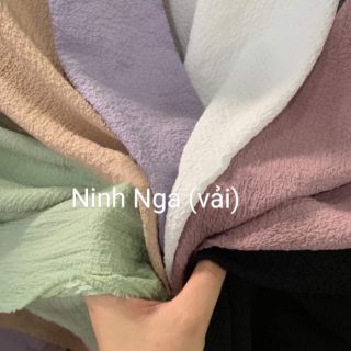 Vải voan sần 2020