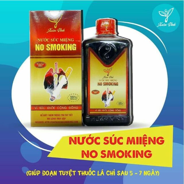 Nước súc miệng nosmoking xuân vinh