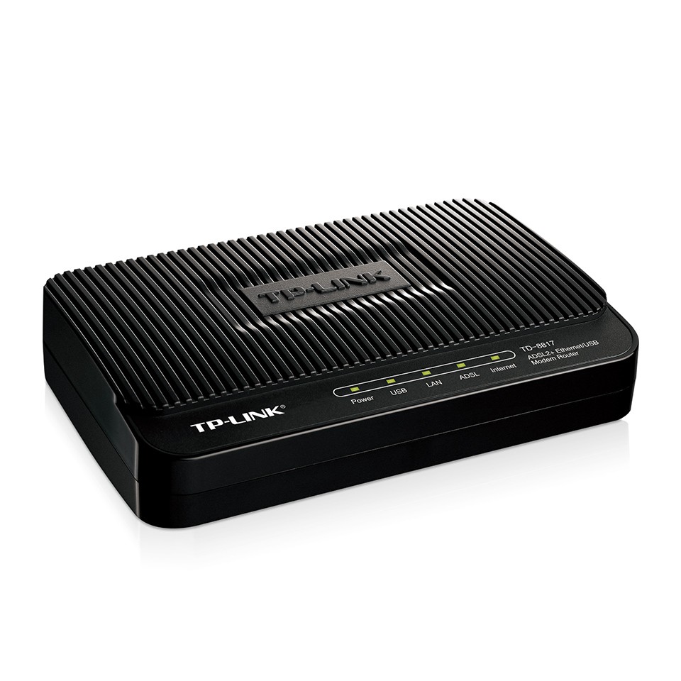 [SALE KHÔ MÁU] Modem Tp-Link ADSL TD 8817/ TP-Link TD-8817 - Router Modem USB/Ethernet ADSL2+