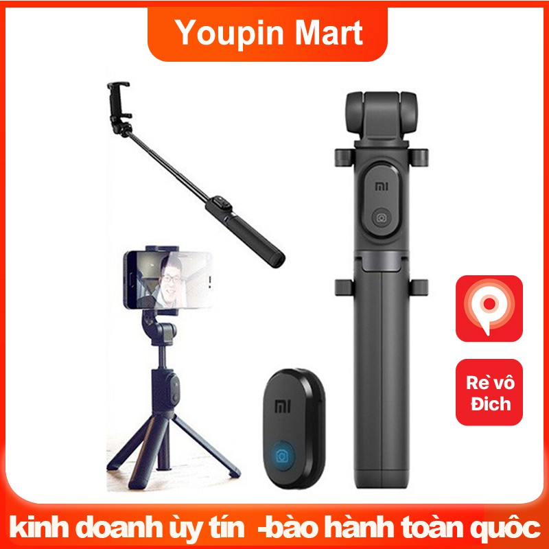 Gậy chụp hình 3 chân Xiaomi - GẬY TỰ SƯỚNG GIÁ 3 CHÂN XIAOMI - GẬY SELFIE TRIPOD Xiaomi