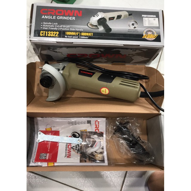 Máy mài CROWN CT13322 chính hãng