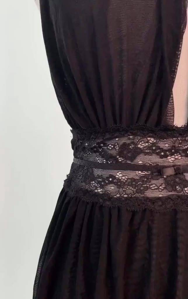 Váy Ngủ Thắt Eo Cổ V Gợi Cảm ST098 Tặng Kèm Quần Chíp | BigBuy360 - bigbuy360.vn