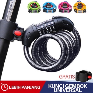 Ổ Khóa Xe Đạp 5 Số Chống Trộm